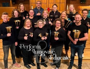 Twin Cities Bronze Handbell Choir on tour with Concert at Des Moines Art Center July 8