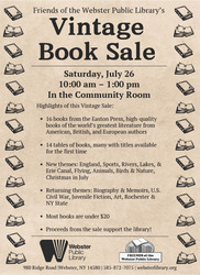 Friends of the WPL - Vintage & Collectable Book Sale