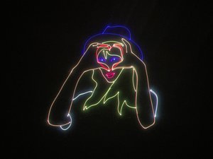 Late Night Laser Taylor Swift