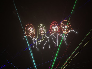 Late Night Laser ABBA