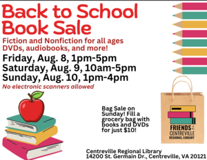 Back to School Book Sale