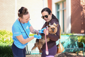 Joybound People and Pets Free Pet Vaccine and Microchip Clinic
