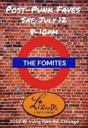 The Fomites live at Lizard's!