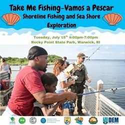 Take Me Fishing: Vamos A Pescar! -Shoreline Fishing and Sea Shore Exploration