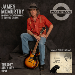 JAMES McMURTRY In-Store Performance & Record Signing