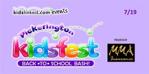 KidsLinked Pickerington Back to School Bash & Pickerington Bubble Run
