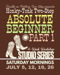 ⭐ Honky-Tonk Two-Step: Absolute Beginner Studio Series (Part 1)