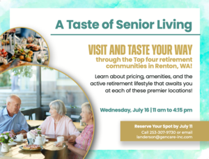 Taste of Senior Living