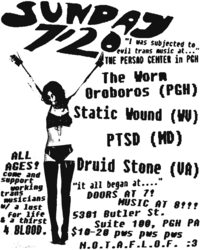 Druid Stone with The Worm Oroboros, PTSD, and Static Wound