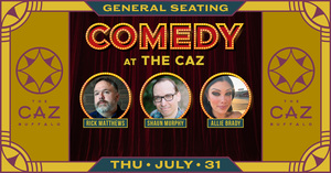 Comedy at The Caz featuring Shaun Murphy, Rick Matthews, Allie Brady