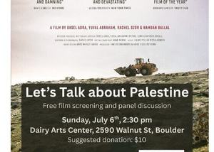 Let’s Talk About Palestine