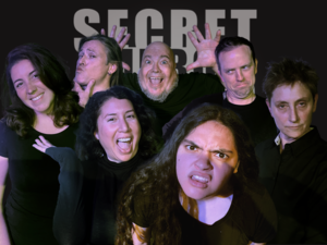 Secret Improv Stories - An improvised, ongoing story writtena nd directed by you, the audience