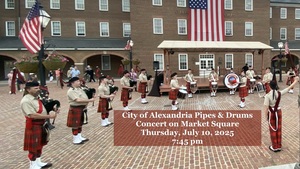 City of Alexandria Pipes & Drums Concert on Market Square