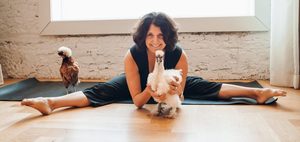 Chicken Yoga with Yoga Loft Tampa