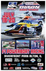 2025 F1 Powerboat Championship Midwest Nationals Alton, Illinois July 18-20th