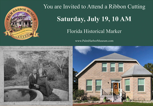 Palm Harbor Museum dedicates Hartley House Historical Marker July 19