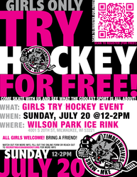 SHAW Youth Hockey- Girls Try Hockey For Free Event