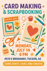 Card Making & Scrapbooking Workshop @ Poppin' Off