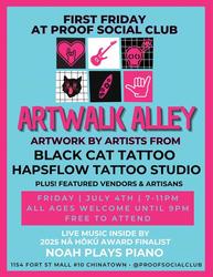 First Friday at Proof Social Club