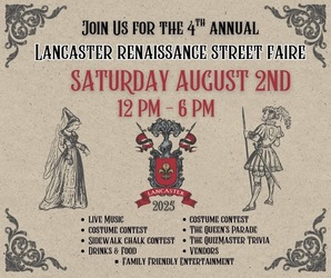 4th Annual Lancaster Renaissance Street Faire