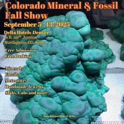 Colorado Mineral & Fossil Fall Show 2025!