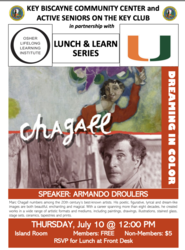 Lunch & Learn: Chagall, Dreaming in Colors