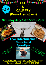 Claremore Elks Riders Fish and Calf Fry