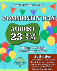 Wilson's Mills Community Day 2025