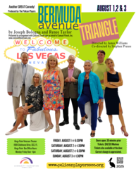 Pelican Players Community Theater present "Bermuda Avenue Triangle" on Stage, Aug 1- 3, 2025