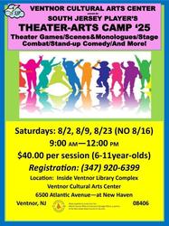 SOUTH JERSEY PLAYERS THEATER ARTS CAMP'25