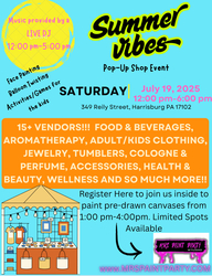 Summer Vibes Pop-up event