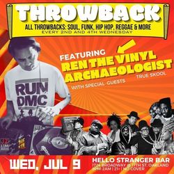 THROWBACK featuring Ren the Vinyl Archaeologist