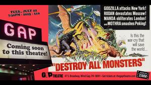 DESTROY ALL MONSTERS (1968) in 35mm