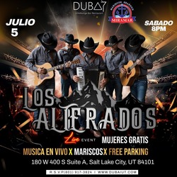 Los Alterados – July 5–6 @ Dubai UT | Regional Mexican Night, Banda & Corridos