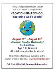 Trinity Vacation Bible School