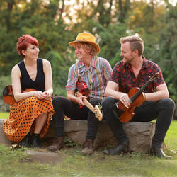 High-Energy Celtic Trio House of Hamill, in concert