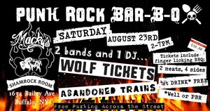 Punk Rock Bar-B-Q at Macky's Shamrock Room with Wolf Tickets and Abandoned Trains