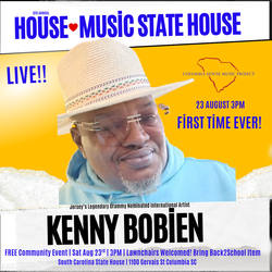 Jersey's Grammy Nominated Kenny Bobien 'LIVE'! House Music State House!