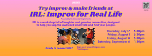 IRL: Improv for Real Life
