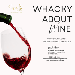 Whacky About Wine: Wine Education Series - Spain
