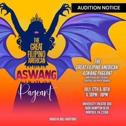 AUDITIONS - The Great Filipino American ASWANG Pageant