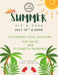The Next Chapter Books and More Hosts Local Authors for Summer Sip & Shop Event – July 10