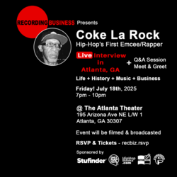 Coke La Rock (Hip-Hop's First Emcee/Rapper) Live Interview + Q&A Session + Meet & Greet