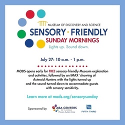 Sensory-Friendly Sundays at Museum of Discovery and Science