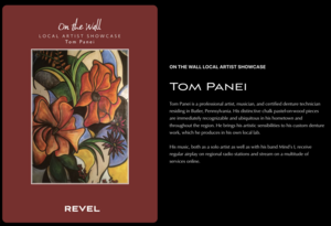Revel’s “On the Wall Video Showcase” Welcomes Tom Panei as July’s Artist