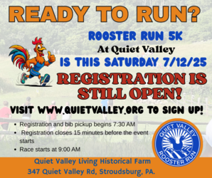 Rooster Run / Walk 5k at Quiet Valley