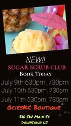 Sugar Scrub Club!!