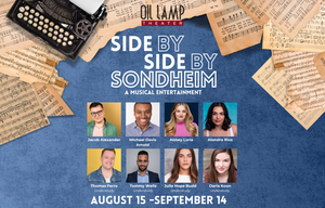 Oil Lamp Theater Presents Side by Side by Sondheim,  Aug. 15 - Sept. 14