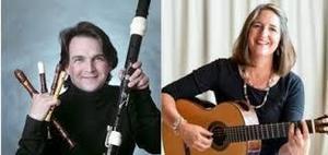Hancock Church’s Candlelight Garden Concerts presents  Aldo Y Berit Guitar and Recorder Duo