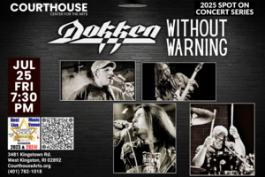 Dokken – Without Warning 7/25/25 FRI 7:30pm